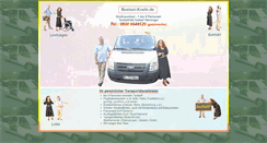 Desktop Screenshot of bustaxi-koeln.de